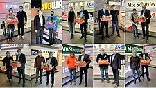 Struck Lichtwerbung ehrt 10 treue Mitarbeiter an den Standorten Steinheim und Herten