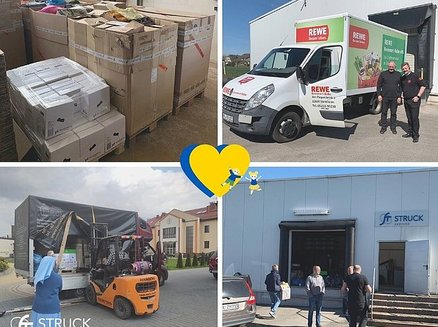 Struck sammelt für ukrainische Waisenkinder